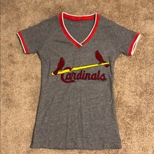 Cardinals v-neck t-shirt